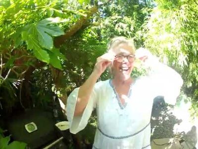 A Cougar Barbecuing Mountain Lion steaks