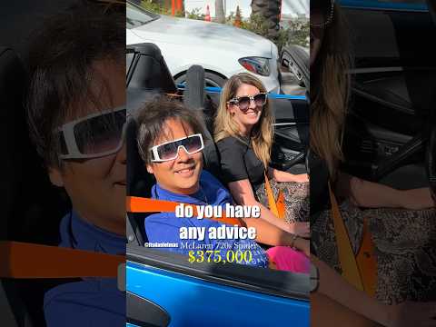 McLaren Owner Is A Sugar Momma For A Living 💸