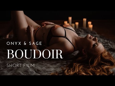 Onyx and Sage Boudoir Short Film | Boudoir Video With Moody Edit