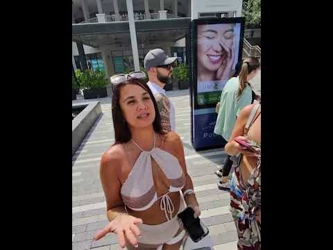 Picking up MILFs in brickell! #confident #pickup #miami  #dating #trending #flirting #youtube