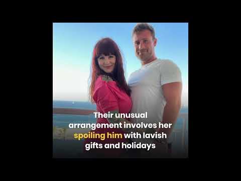 Self-confessed ‘SUGAR MAMA’ takes toyboy lover on $40,000 holidays