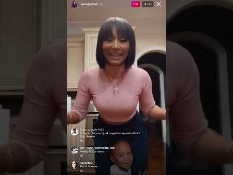 Sugar mama says “blessing” 😘 lil sugar mama on live with melody #sugarmama