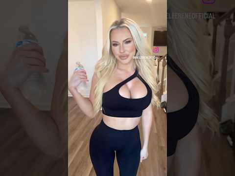 BLONDE MILF GYM #shorts