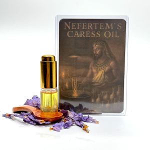 Nefertem's Caress | 24K Gold Lotus Massage Oil 1oz